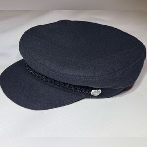 Ralph Lauren Navy Wool Cap